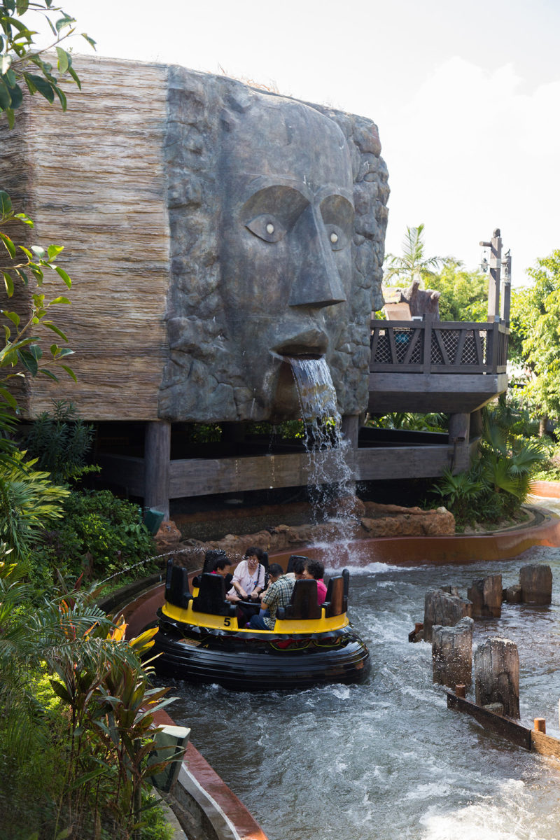 You know how many parks charge you to spray water at people on the rapids ride? Not here!