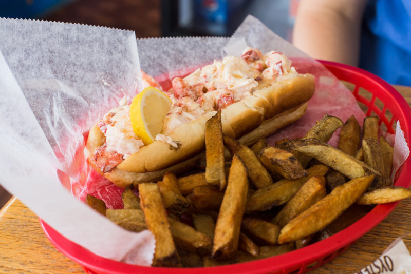 Large lobster roll!