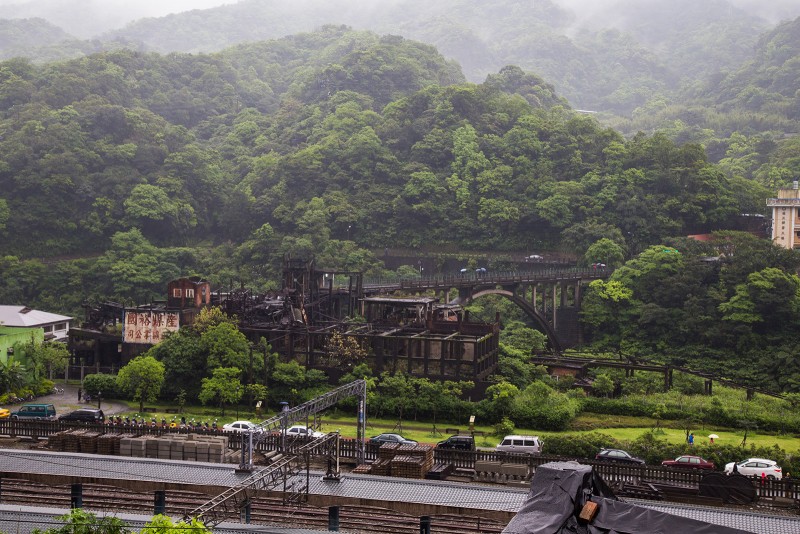 Remnants of a mining town