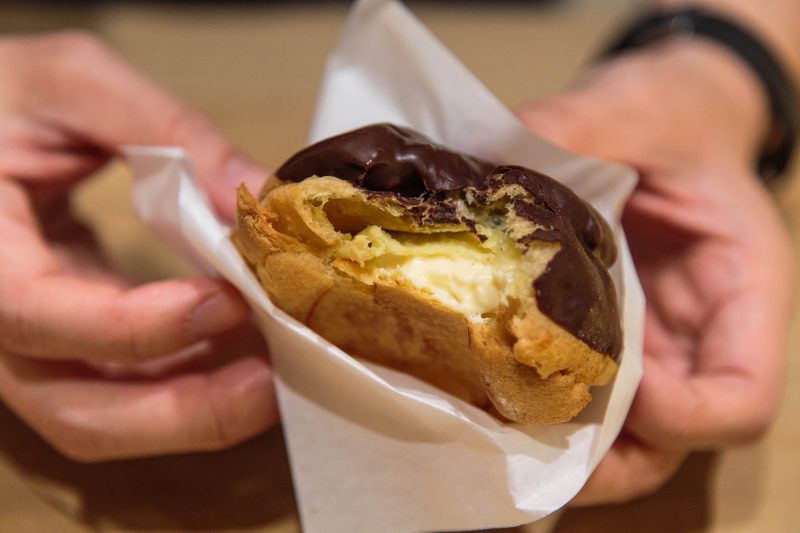 Cream puff at Beard Papa's