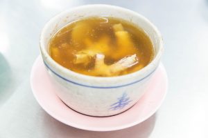 Herbal chicken soup